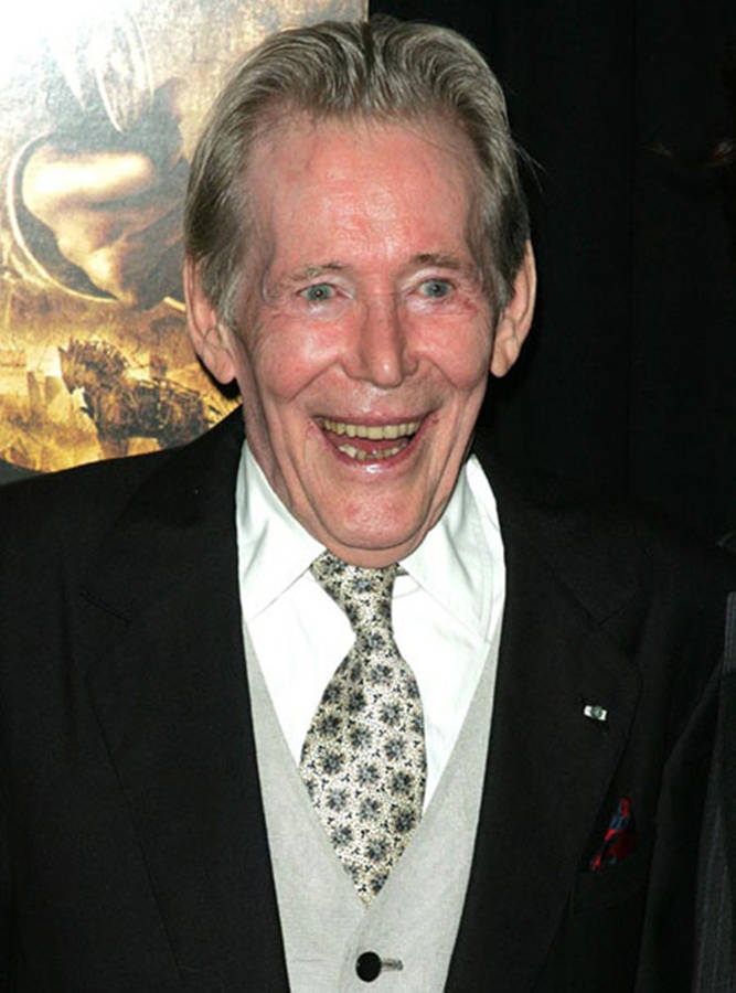 Peter O'toole At Troy Premiere 2004 Wallpaper