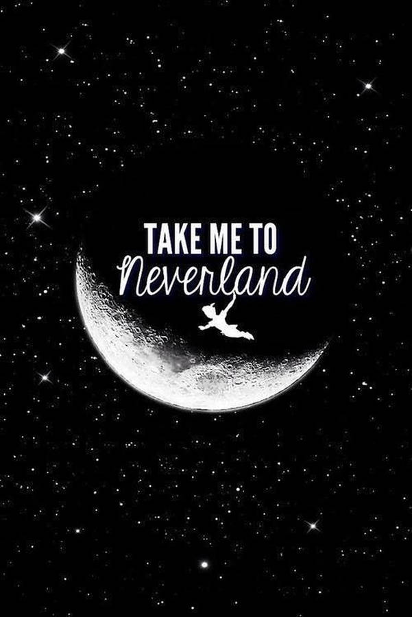 Peter Pan Take Me To Neverland Wallpaper