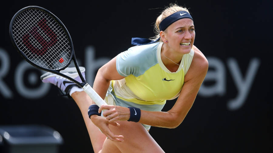 Petra Kvitova Nike Tennis Player Wallpaper