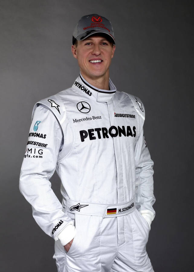 Petronas Michael Schumacher Phone Wallpaper
