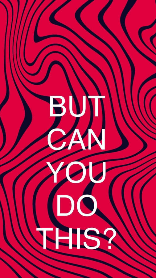 Pewdiepie Quote In Red Wallpaper