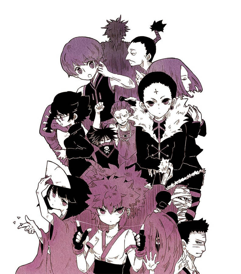 Phantom Troupe Art Wallpaper