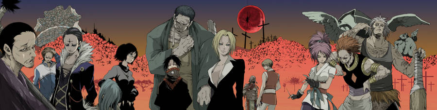 Phantom Troupe Red Cemetery Wallpaper