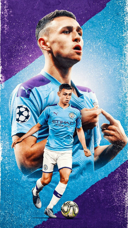 Phil Foden Fan Made Art Wallpaper