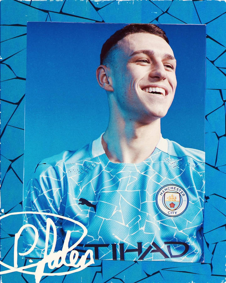 Phil Foden Signature Wallpaper