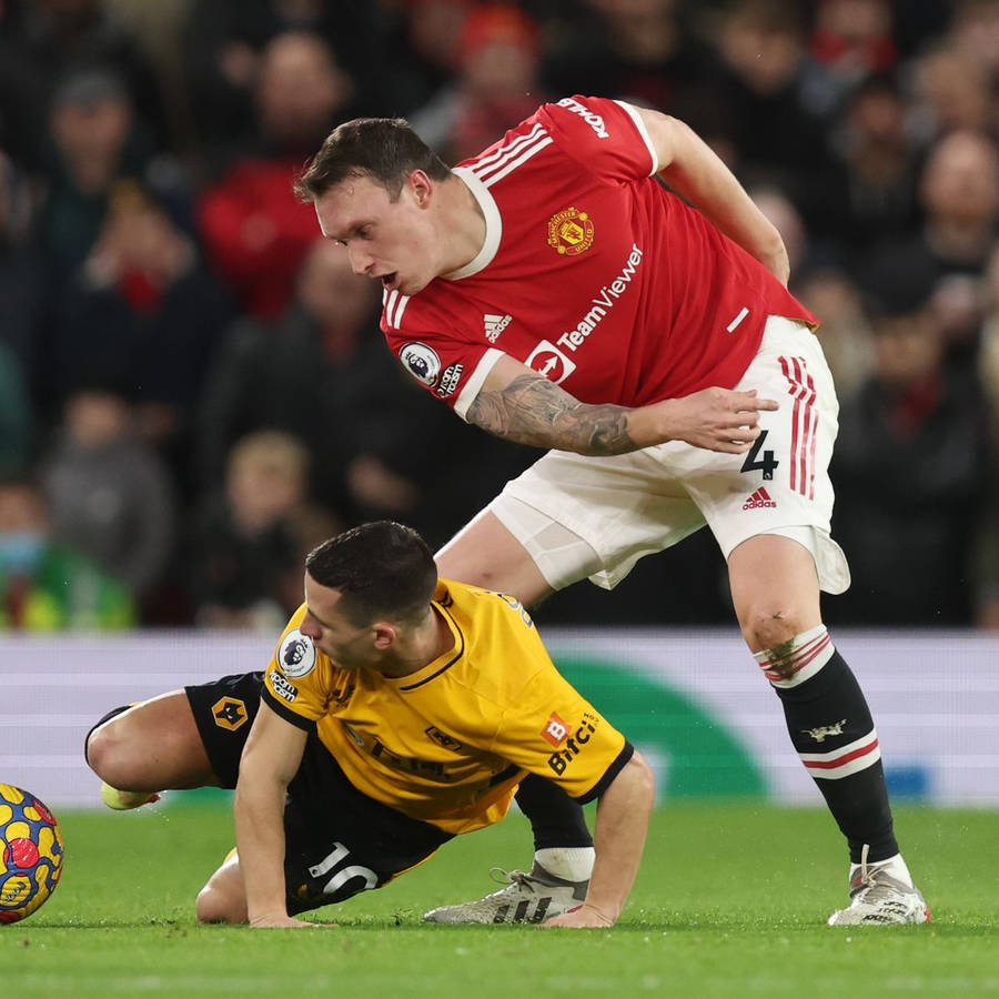 Phil Jones Bowing Field Wallpaper