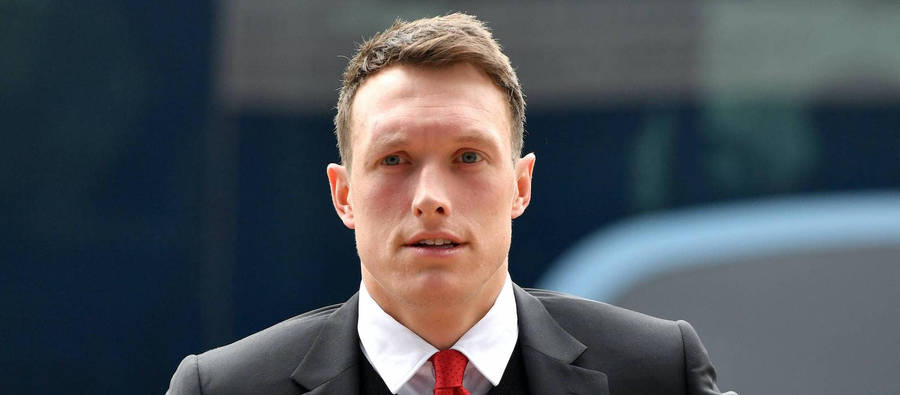 Phil Jones In Suit Wallpaper