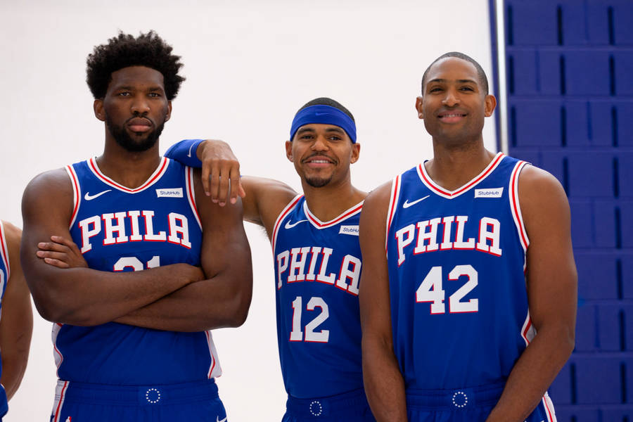 Philadelphia 76ers Landscape Image Wallpaper