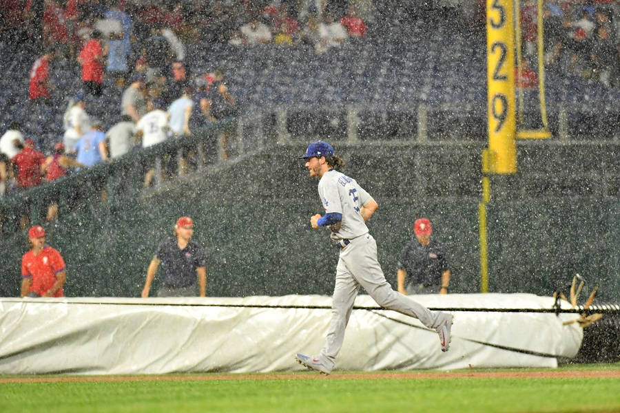 Philadelphia Phillies Player Running Wallpaper