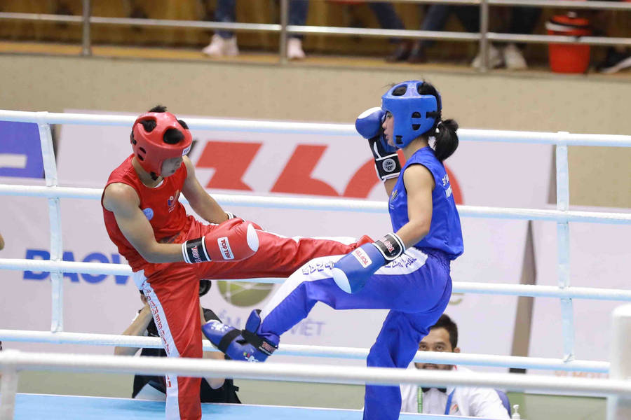 Philippines Versus Thailand 31st Sea Games Kickboxing Competition Wallpaper