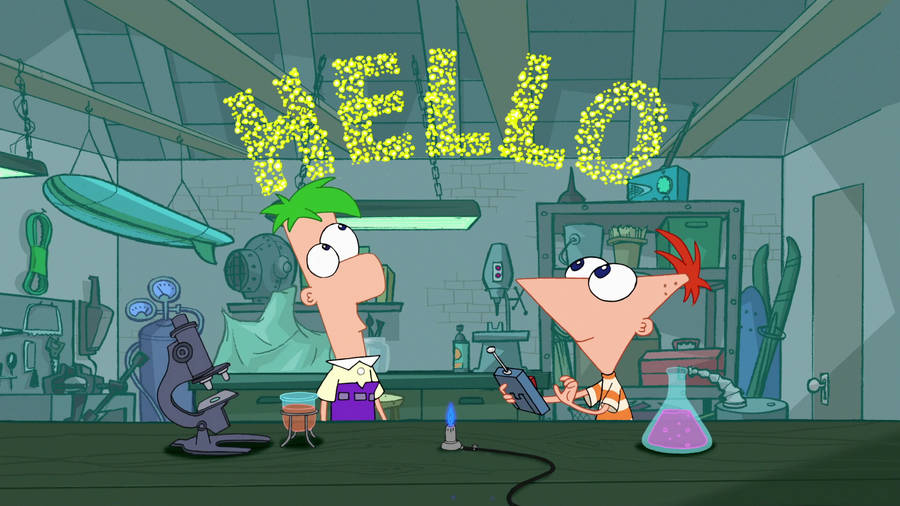Phineas And Ferb Hello Nanobots Wallpaper