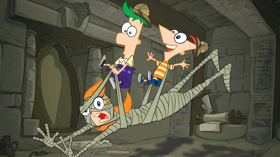 Phineas And Ferb Mummy Candance Wallpaper