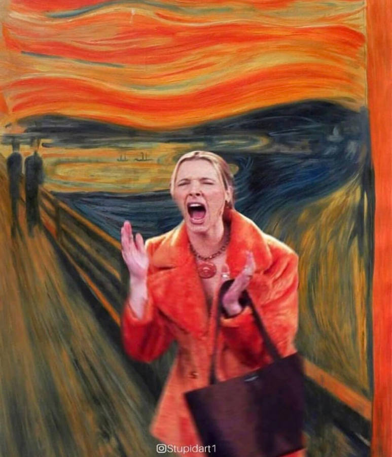 Phoebe In The Scream Friends Phone Wallpaper