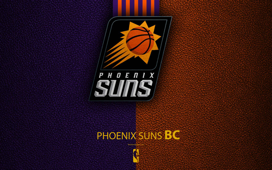 Phoenix Suns In Purple And Orange Wallpaper