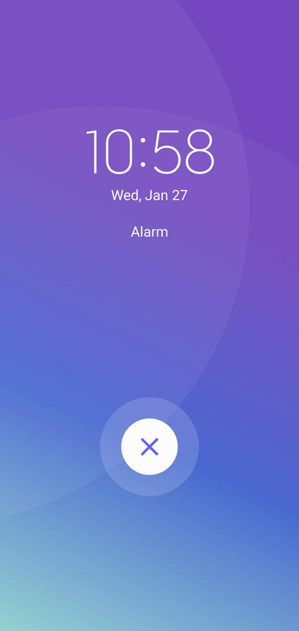 Phone Screen Alarm Clock Wallpaper