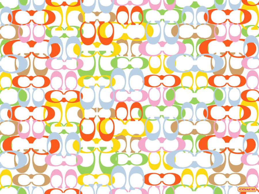 Photo Coach’s Iconic Interlocking C’s Logo Wallpaper