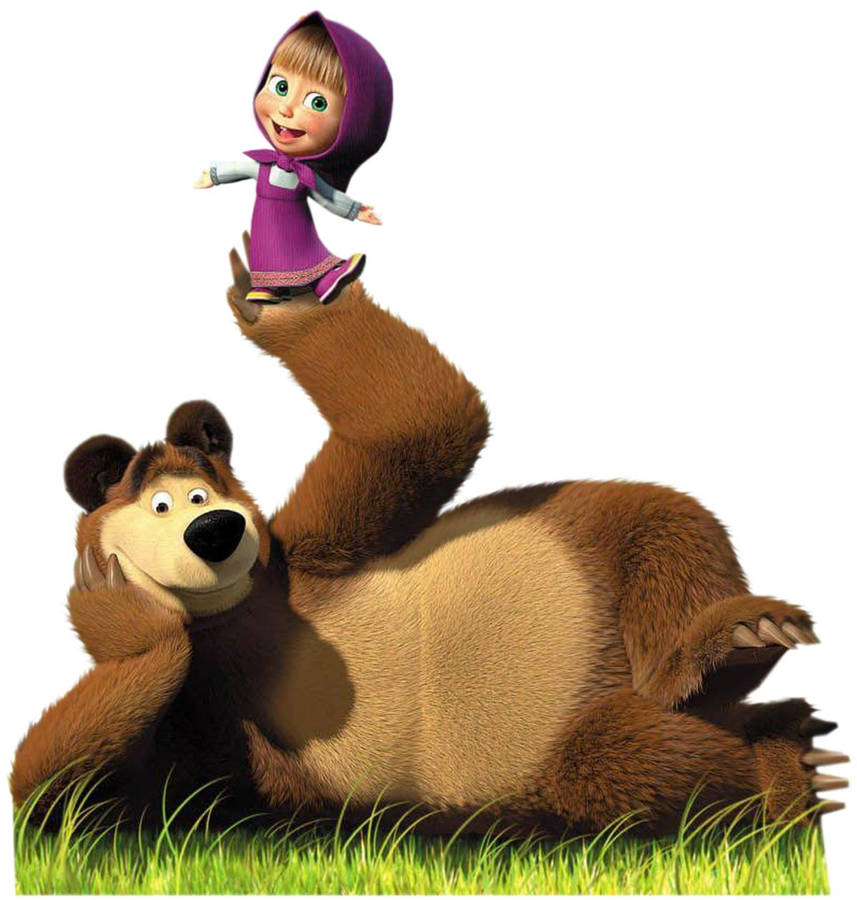 Photo Of Masha And The Bear Wallpaper