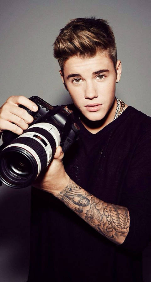 Photographer Justin Bieber Wallpaper