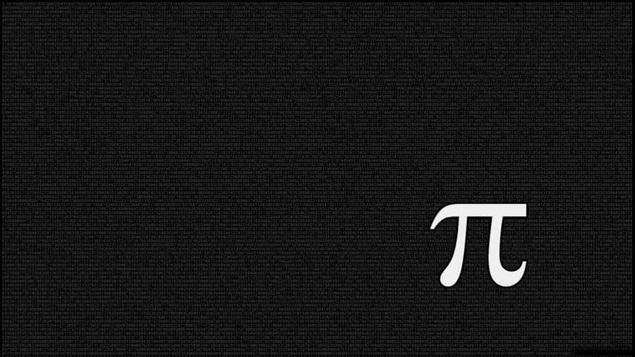 Pi Symbol Wallpaper - Black Wallpaper