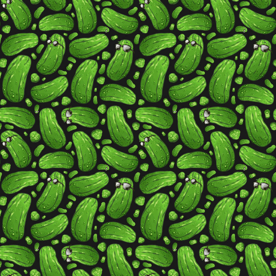 Pickles Pattern Graphic Wallpaper