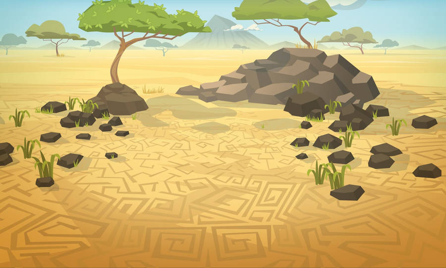 Picture Of Animal Jam In Desert Wallpaper