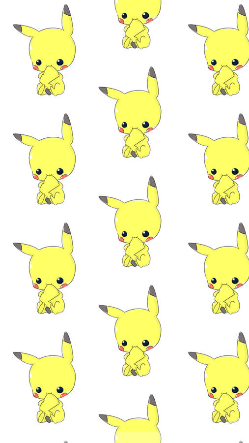 Pikachu Iphone Fanart Wallpaper