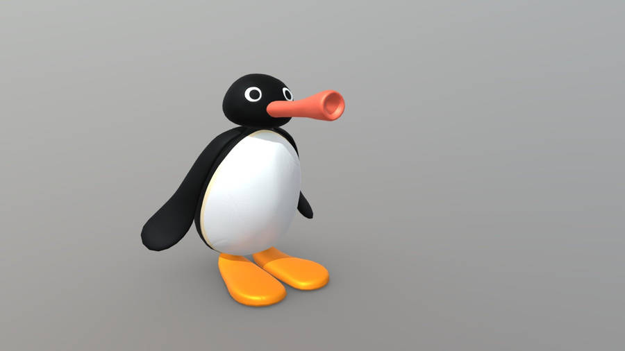 Pingu Noot Noot Mouth Wallpaper