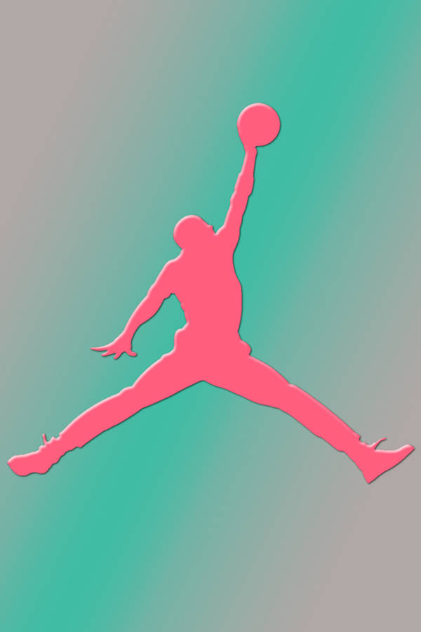 Pink Air Jordan Logo Wallpaper