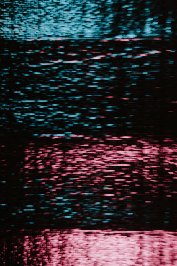 Pink And Blue Glitch Wallpaper
