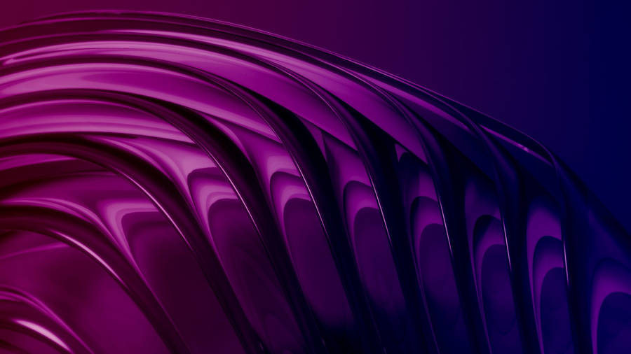 Pink And Purple Crystal Wave Pattern Wallpaper