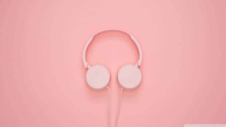 Pink And White Stripes Wallpaper