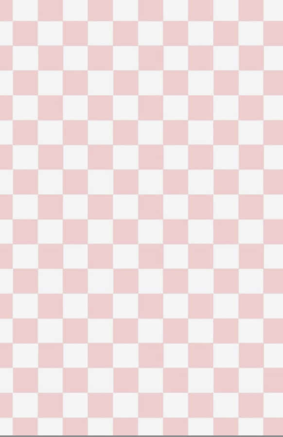 Pink And White Tile Wallpaper