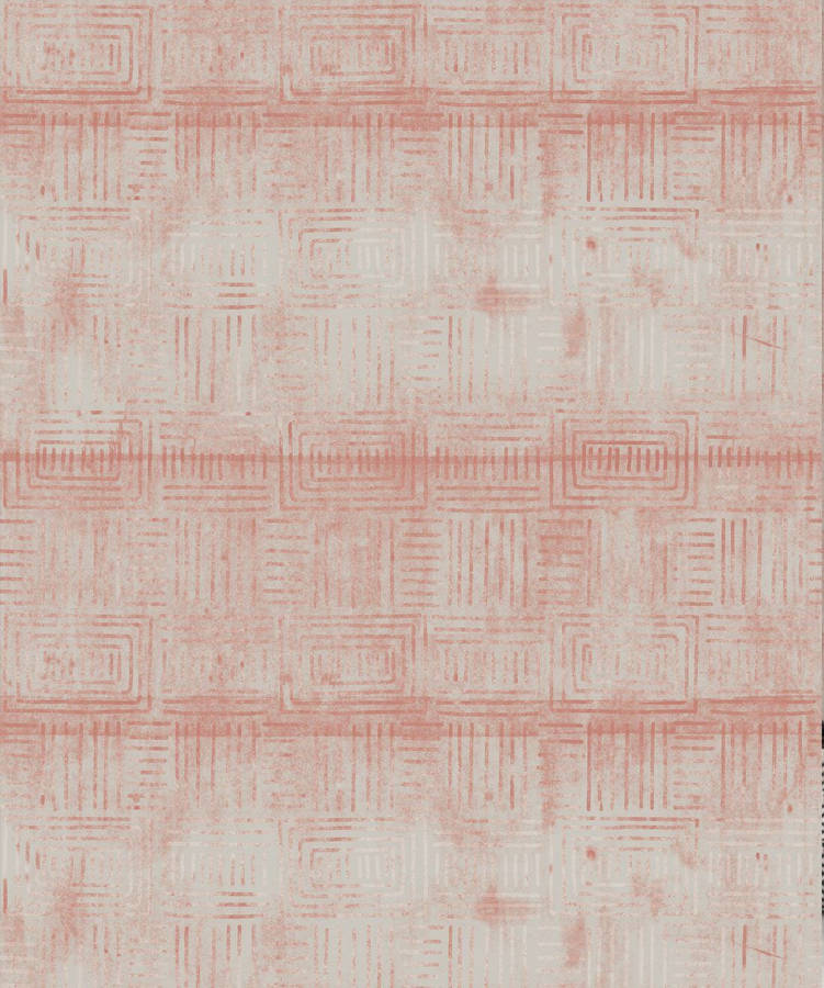 Pink Boho Pattern Wallpaper