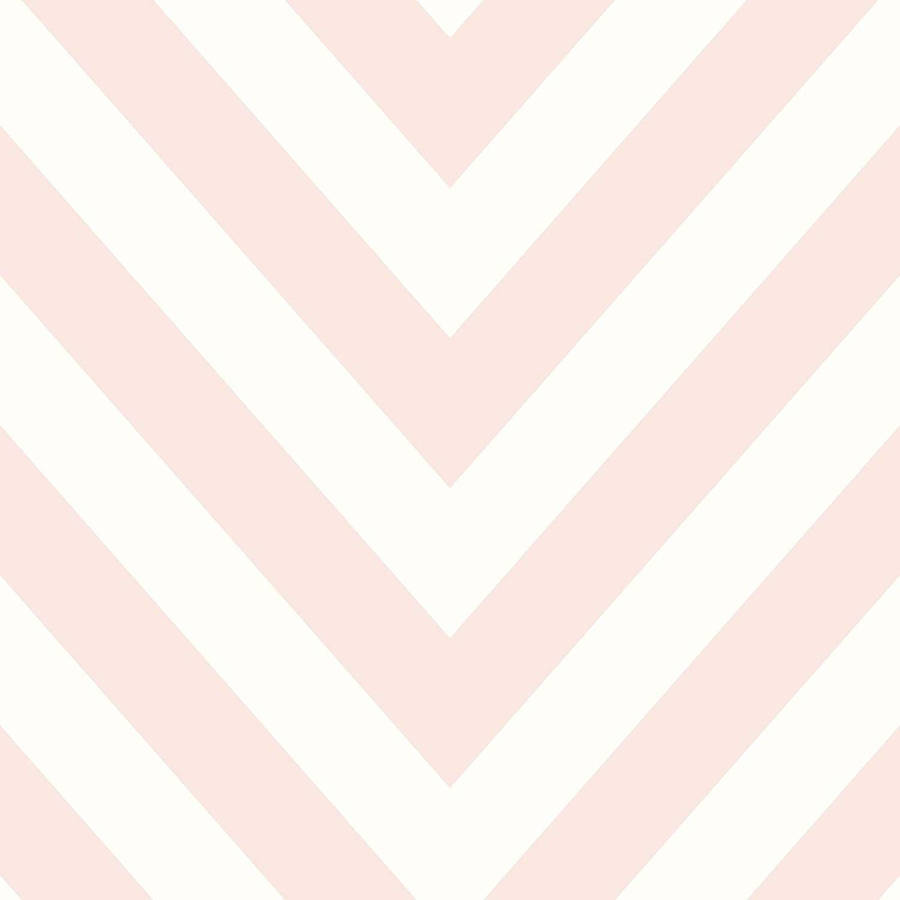 Pink Chevron White Pattern Wallpaper