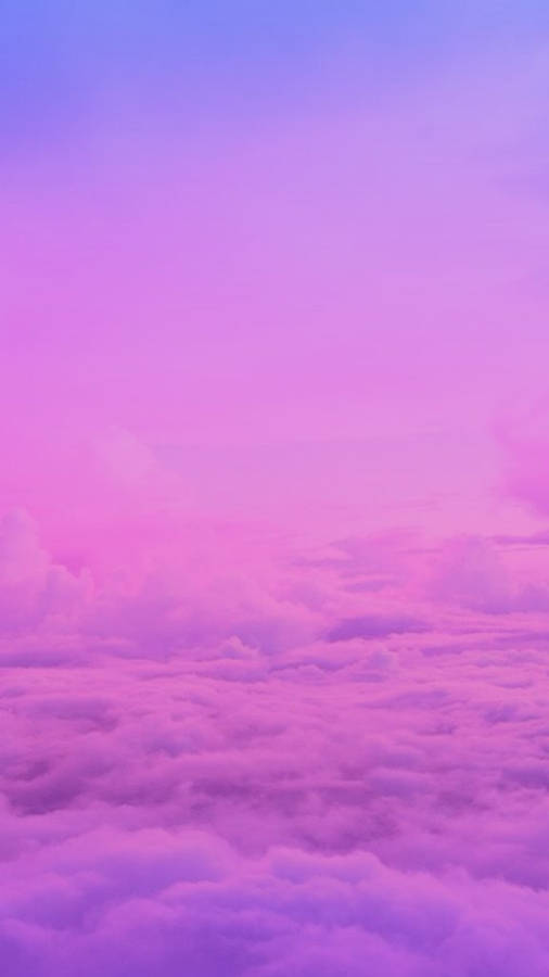 Pink Clouds Original Iphone Wallpaper