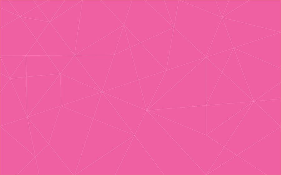 Pink Color With Geometric Lines Wallpaper