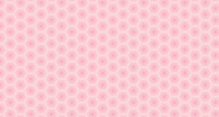 Pink Floral Aesthetic Pattern Wallpaper