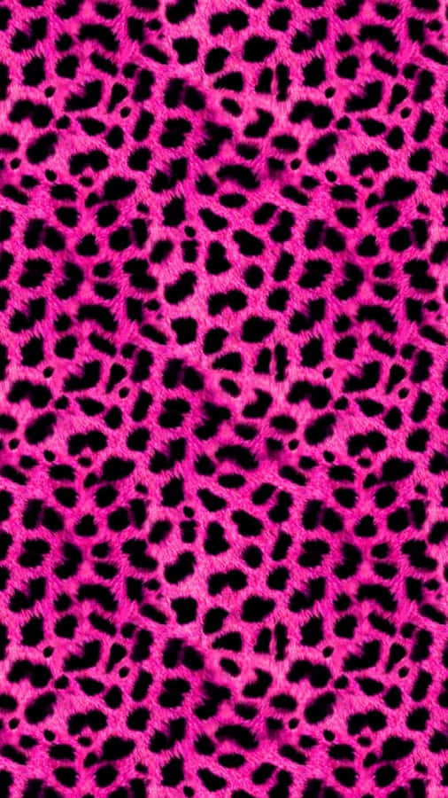 Pink Girly Leopard Wallpaper