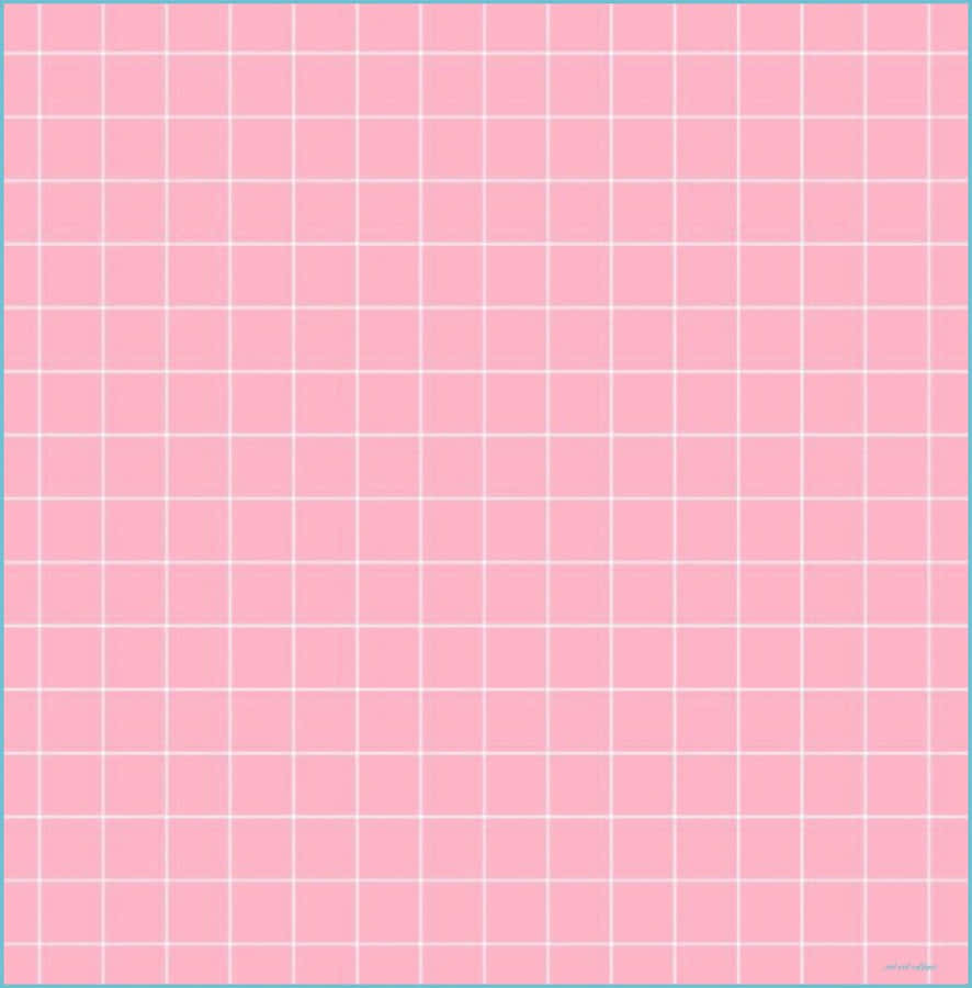 Pink Grid - A Unique Pattern Representing Creativity And Freedom Wallpaper