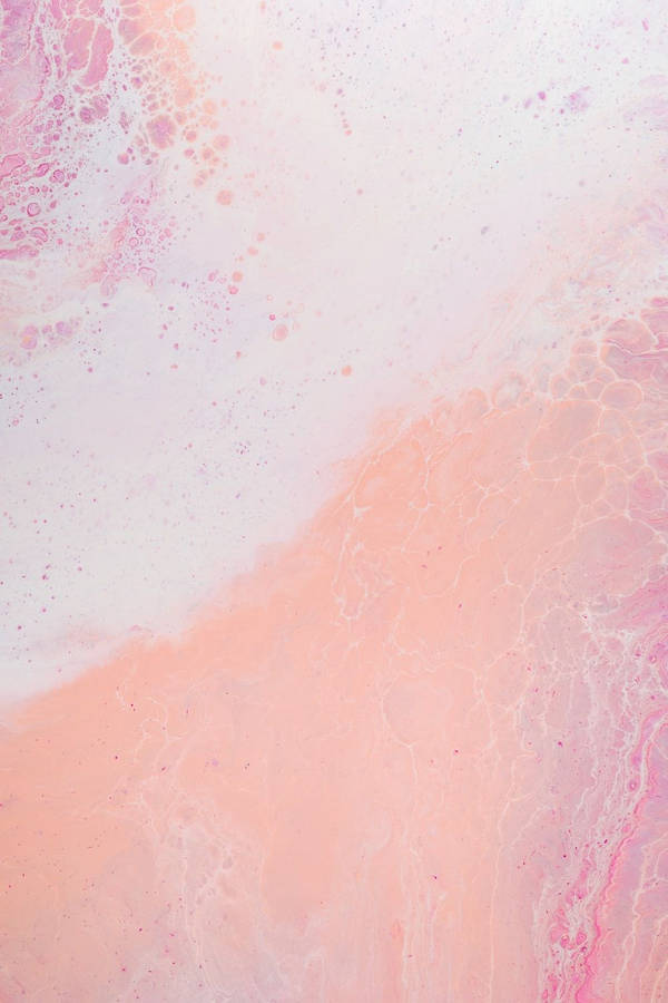 Pink Ocean Cute Tablet Background Wallpaper