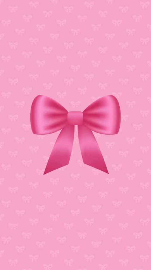 Pink Ribbon Of Strength And Support Wallpaper