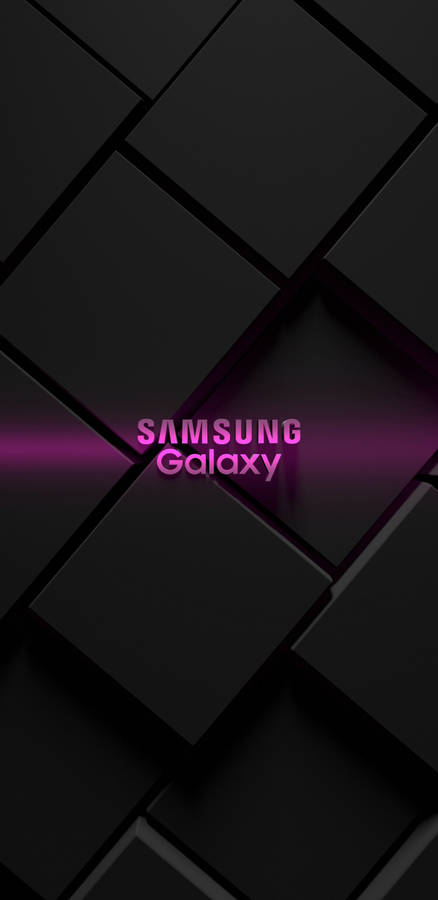 Pink Samsung Galaxy Rhombus Pattern Wallpaper