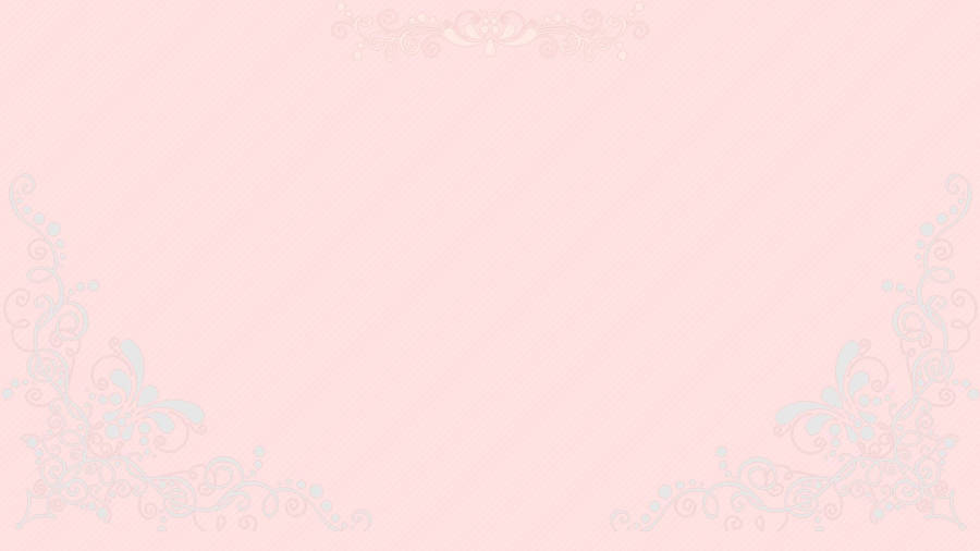 Pink Scrolls Pastel Aesthetic Tumblr Laptop Wallpaper