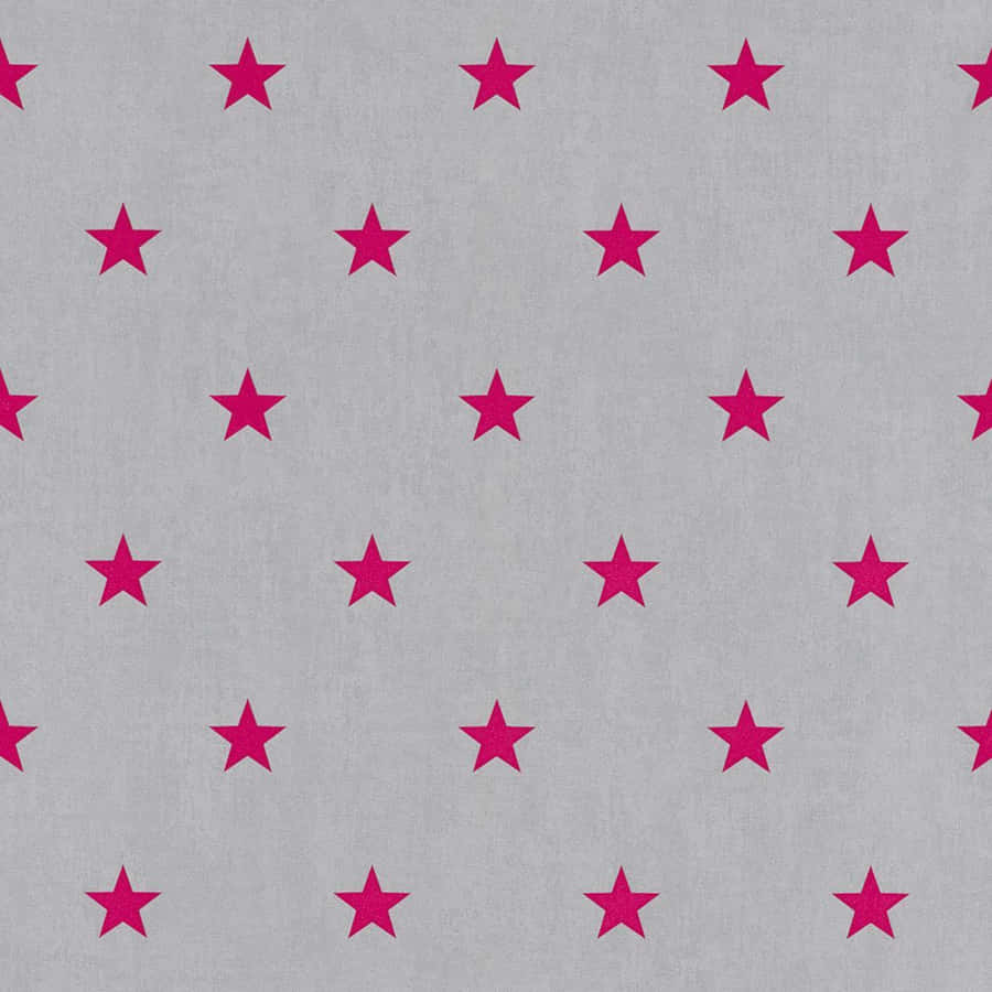 Pink Stars Dreamy Background Wallpaper