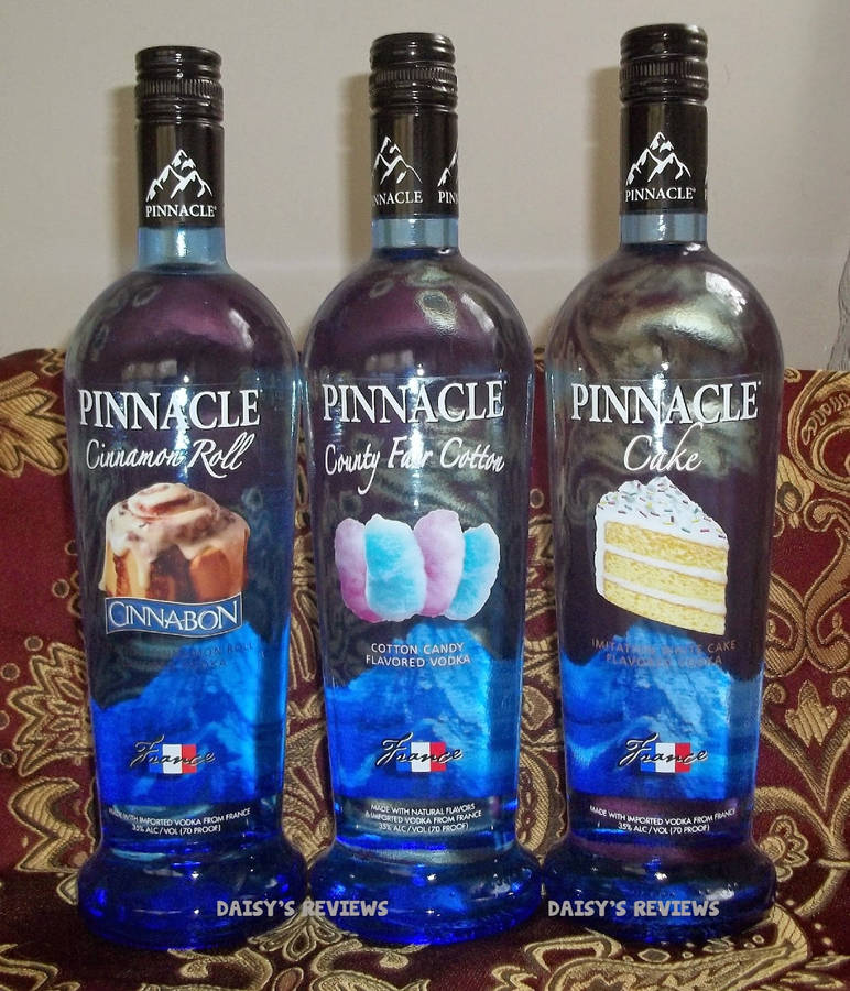 Pinnacle Vodka Cinnamon Roll, County Fair Cotton, And Cake Wallpaper