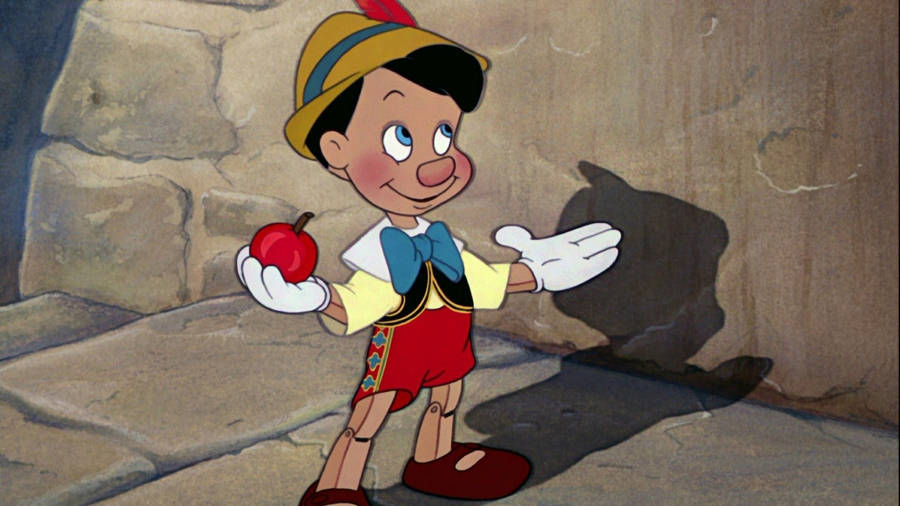 Pinocchio Showing Off Wallpaper