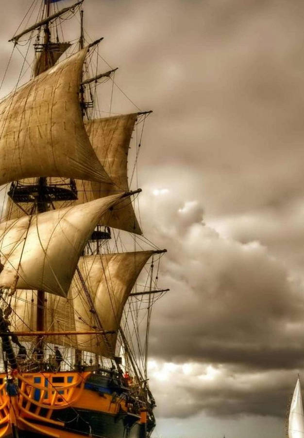 Pirate Ship Ipad 2021 Wallpaper