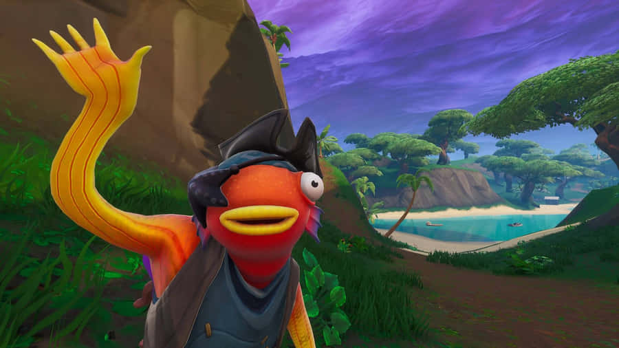 Pirate Tiko Waves Wallpaper