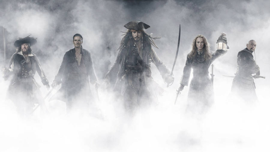 Pirates Of The Caribbean Casts Wallpaper