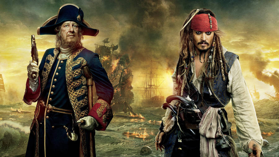 Pirates Of The Caribbean Jack And Hector Wallpaper